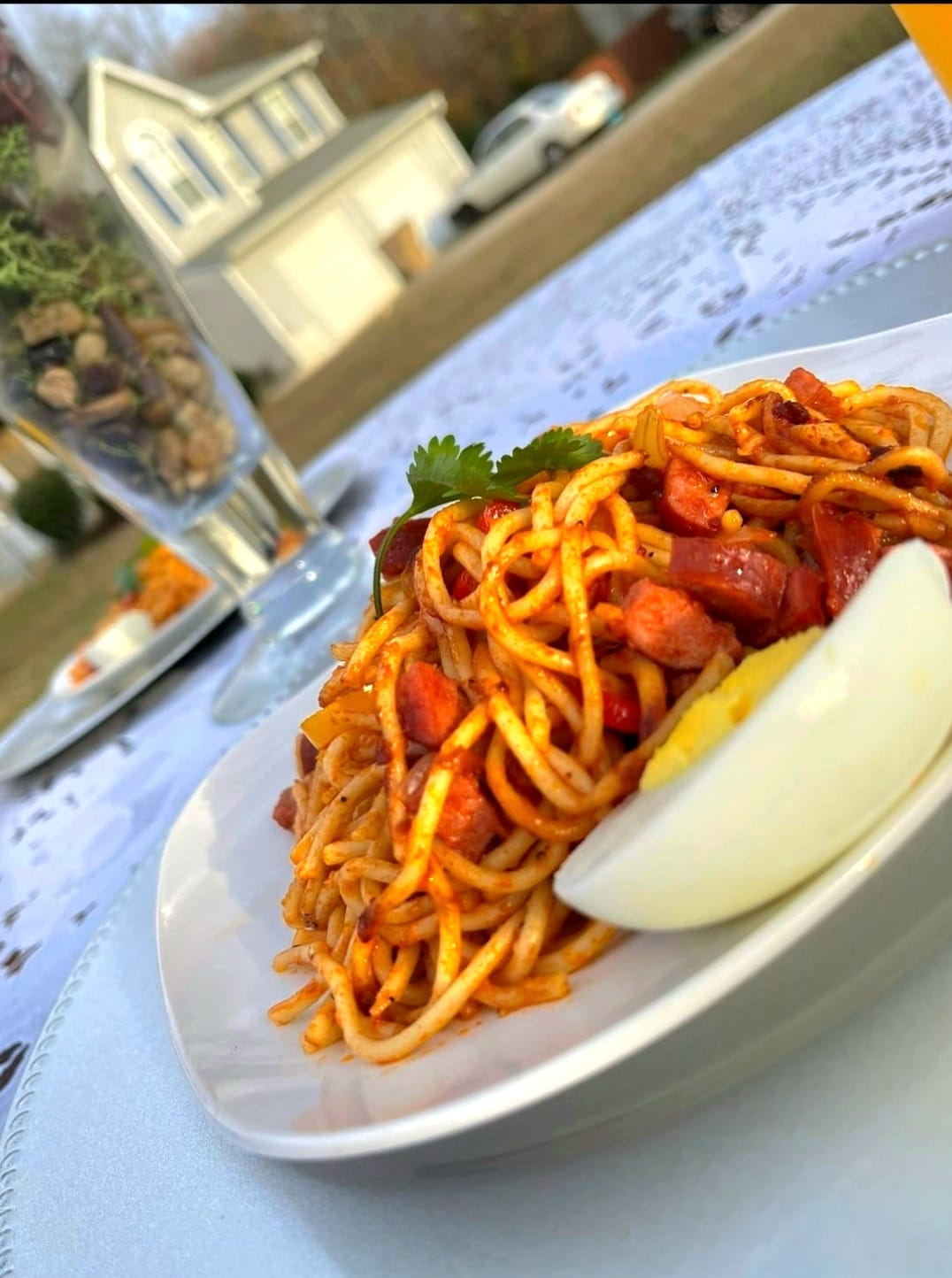 Haitian spaghetti